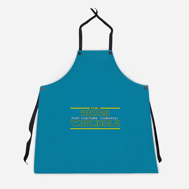 Retro Wormhole Galaxy V3-unisex kitchen apron-RetroWormhole