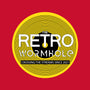 Retro Wormhole Yellow Inverse-none dot grid notebook-RetroWormhole