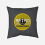Retro Wormhole Yellow Inverse-none removable cover throw pillow-RetroWormhole