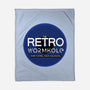 Retro Wormhole Blue Inverse-none fleece blanket-RetroWormhole