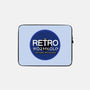 Retro Wormhole Blue Inverse-none zippered laptop sleeve-RetroWormhole