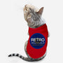 Retro Wormhole Blue Inverse-cat basic pet tank-RetroWormhole
