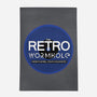 Retro Wormhole Blue Inverse-none indoor rug-RetroWormhole