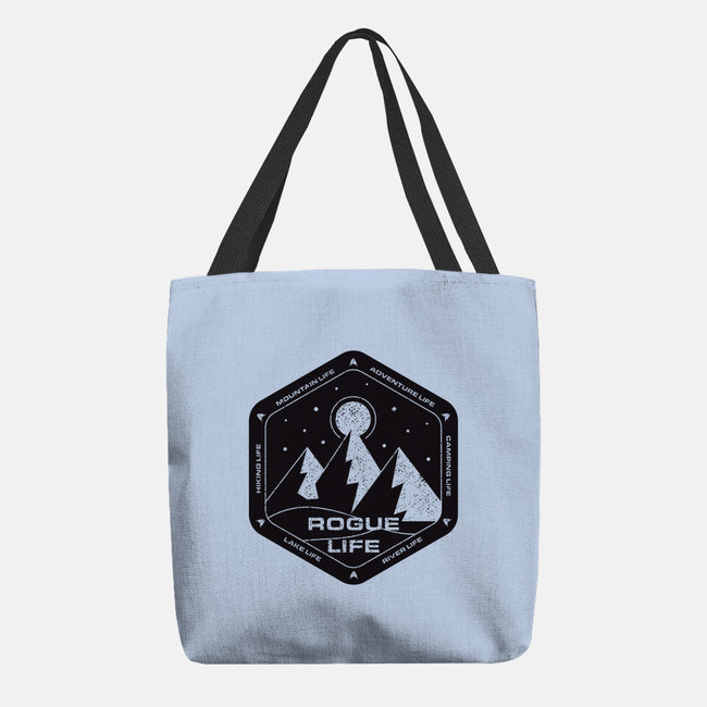 Rogue Life-none basic tote bag-RetroWormhole