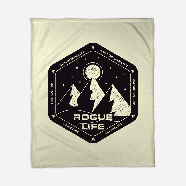 Rogue Life-none fleece blanket-RetroWormhole