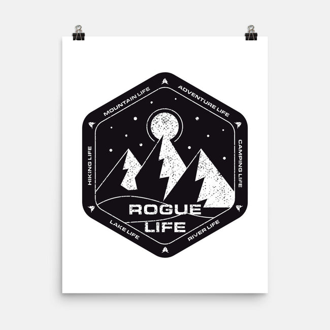 Rogue Life-none matte poster-RetroWormhole