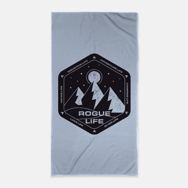 Rogue Life-none beach towel-RetroWormhole