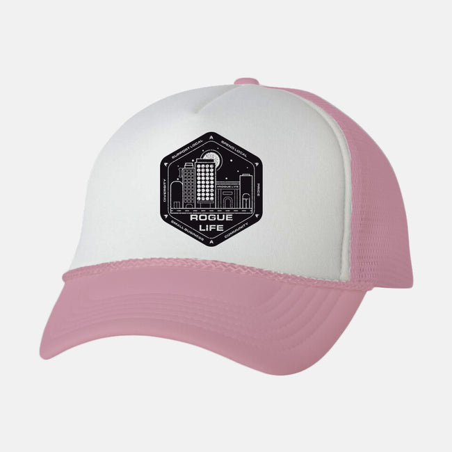 Rogue Life Small Business-unisex trucker hat-RetroWormhole