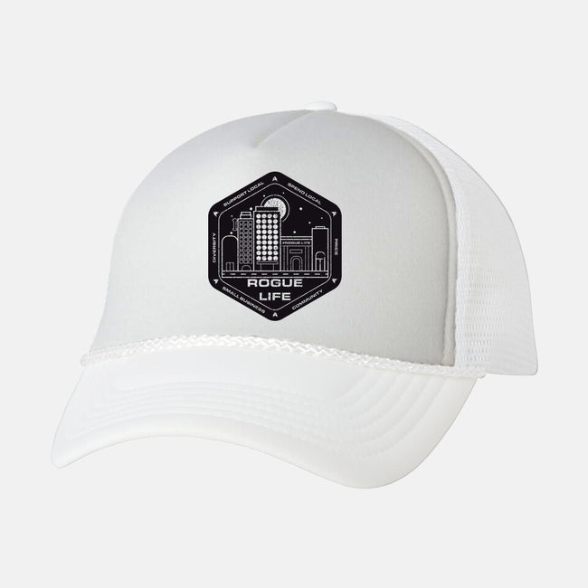 Rogue Life Small Business-unisex trucker hat-RetroWormhole