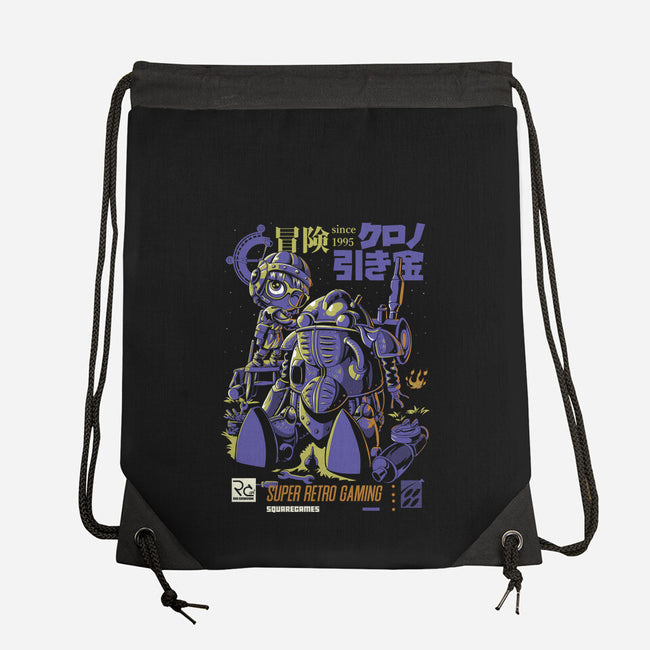 Robot Repair-none drawstring bag-Nihon Bunka