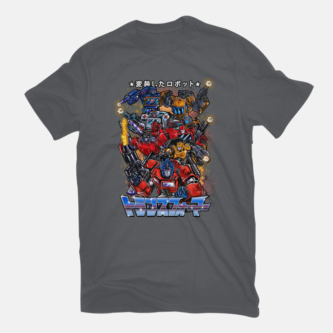 Autobots Squadron-womens basic tee-Knegosfield