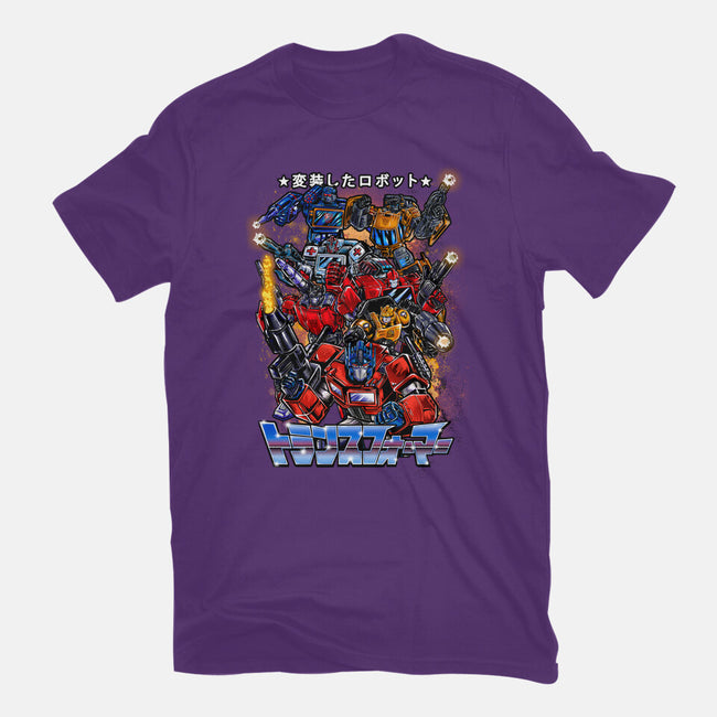 Autobots Squadron-womens basic tee-Knegosfield