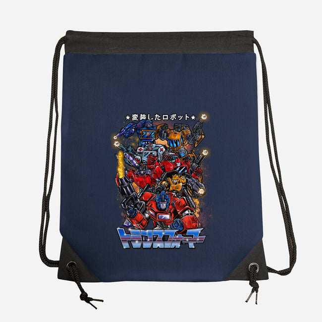 Autobots Squadron-none drawstring bag-Knegosfield