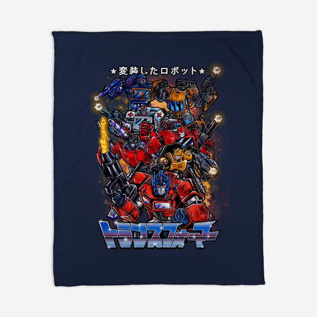 Autobots Squadron-none fleece blanket-Knegosfield