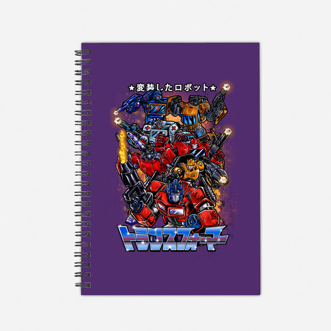 Autobots Squadron-none dot grid notebook-Knegosfield