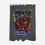 Autobots Squadron-none polyester shower curtain-Knegosfield