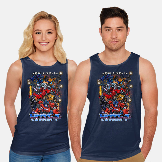 Autobots Squadron-unisex basic tank-Knegosfield