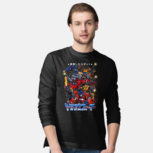 Autobots Squadron-mens long sleeved tee-Knegosfield