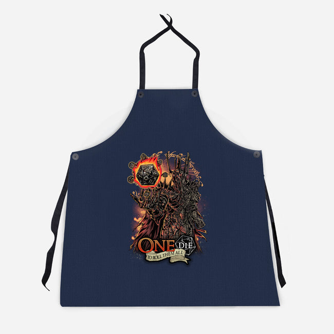 One Die To Roll Them All-unisex kitchen apron-Knegosfield