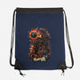 One Die To Roll Them All-none drawstring bag-Knegosfield
