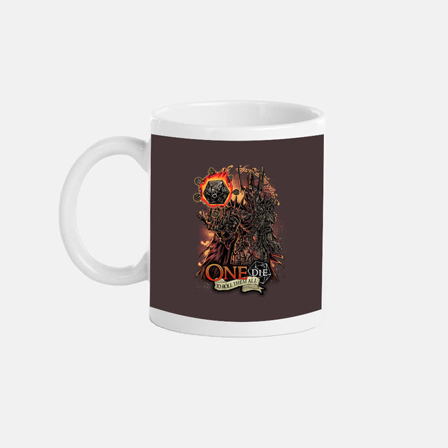 One Die To Roll Them All-none glossy mug-Knegosfield