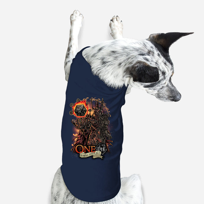 One Die To Roll Them All-dog basic pet tank-Knegosfield