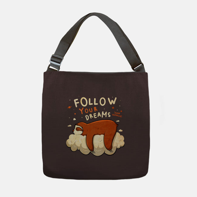 Follow Your Dream-none adjustable tote bag-ducfrench