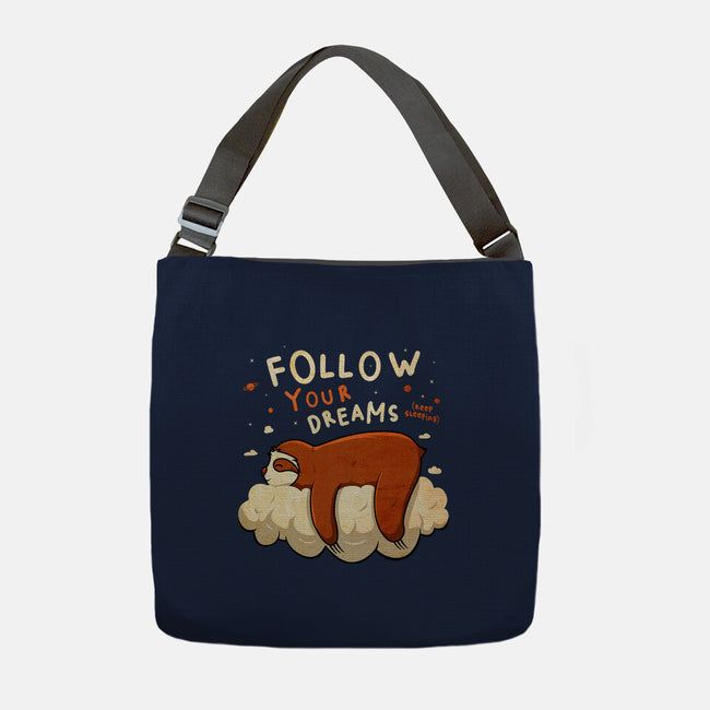 Follow Your Dream-none adjustable tote bag-ducfrench