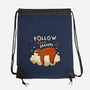 Follow Your Dream-none drawstring bag-ducfrench