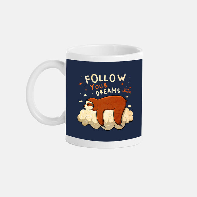 Follow Your Dream-none glossy mug-ducfrench