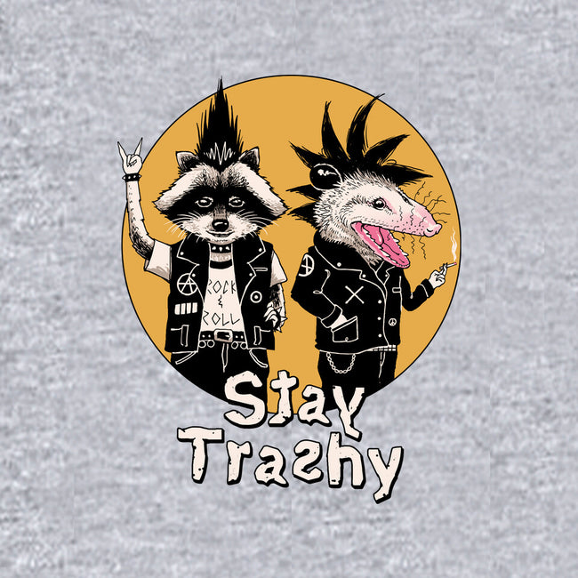 Stay Trashy-womens fitted tee-vp021