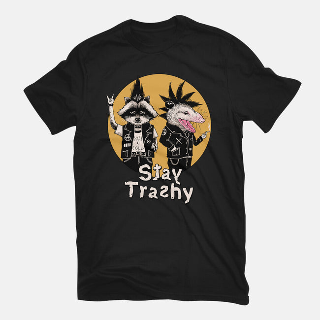 Stay Trashy-unisex basic tee-vp021