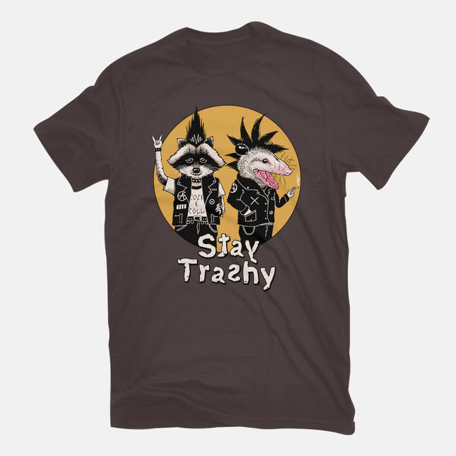 Stay Trashy-womens basic tee-vp021