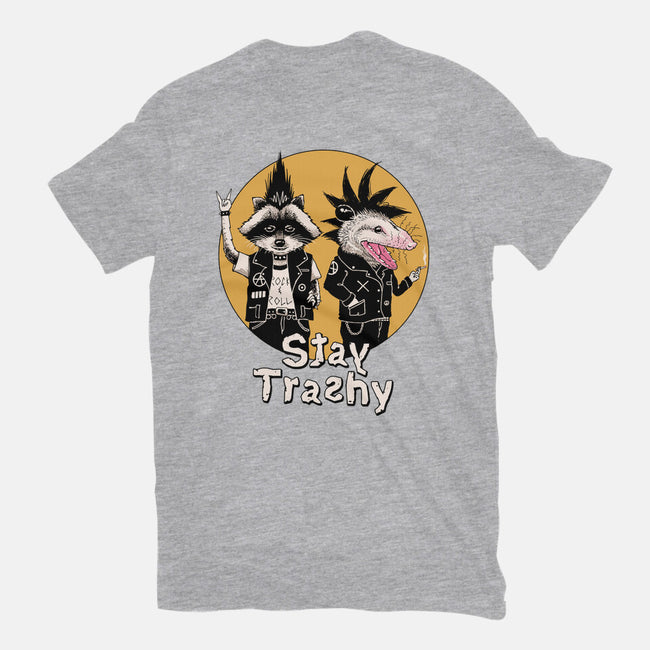 Stay Trashy-unisex basic tee-vp021