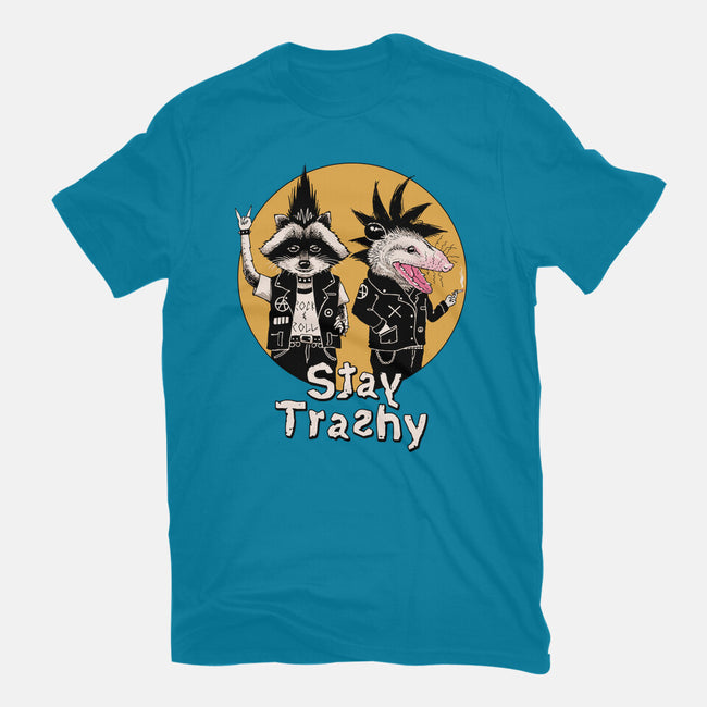 Stay Trashy-mens basic tee-vp021