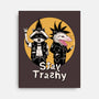 Stay Trashy-none stretched canvas-vp021