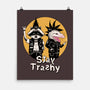 Stay Trashy-none matte poster-vp021