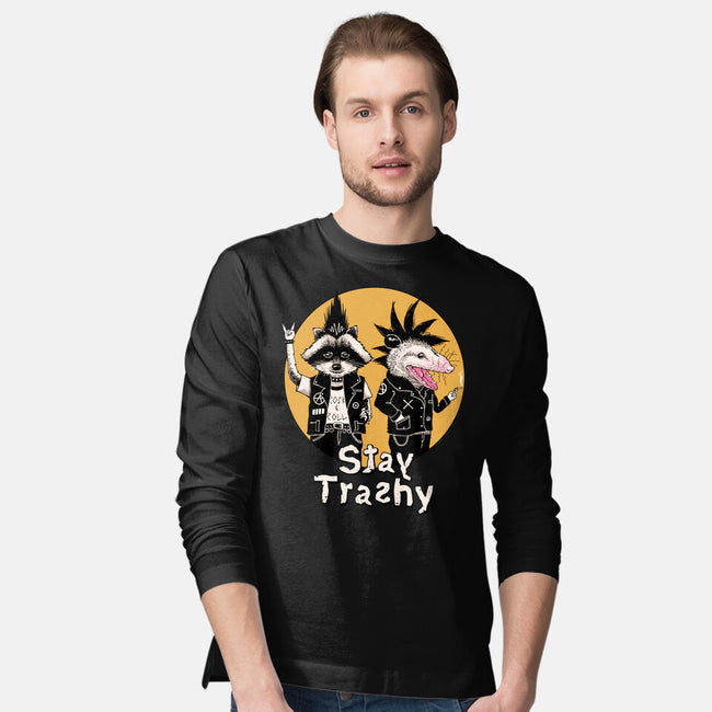 Stay Trashy-mens long sleeved tee-vp021