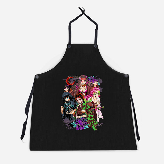 Swordsmith Hashira Team-unisex kitchen apron-heydale