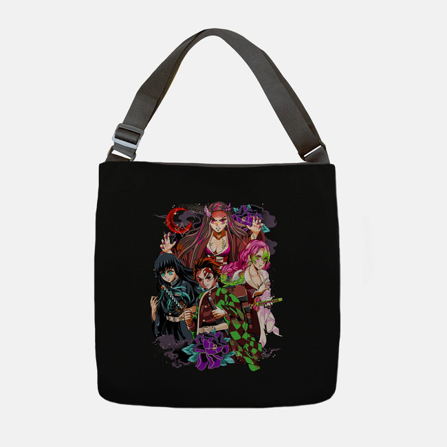 Swordsmith Hashira Team-none adjustable tote bag-heydale