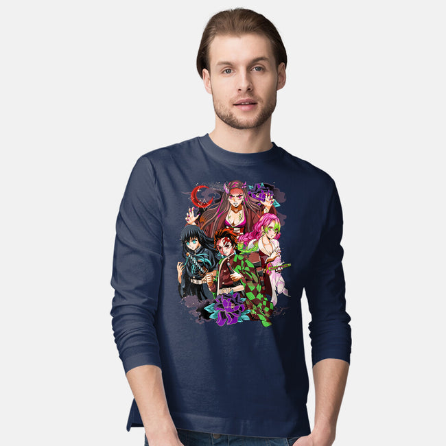 Swordsmith Hashira Team-mens long sleeved tee-heydale