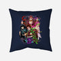 Swordsmith Hashira Team-none removable cover w insert throw pillow-heydale