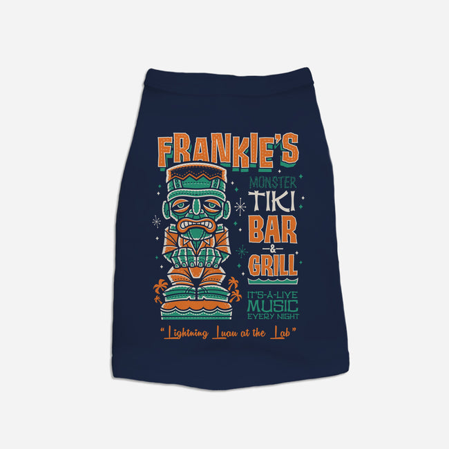 Frankie's Monster Tiki Bar-cat basic pet tank-Nemons