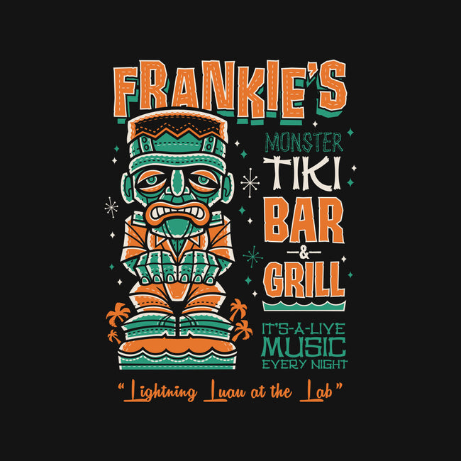 Frankie's Monster Tiki Bar-womens v-neck tee-Nemons