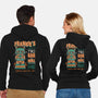 Frankie's Monster Tiki Bar-unisex zip-up sweatshirt-Nemons