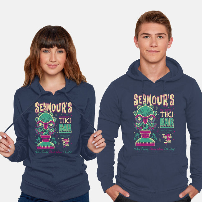 Seymour's Tropical Tiki Bar-unisex pullover sweatshirt-Nemons