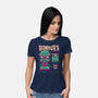 Seymour's Tropical Tiki Bar-womens basic tee-Nemons