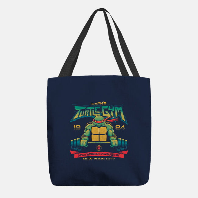 Raph's Gym-none basic tote bag-teesgeex