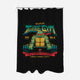 Raph's Gym-none polyester shower curtain-teesgeex