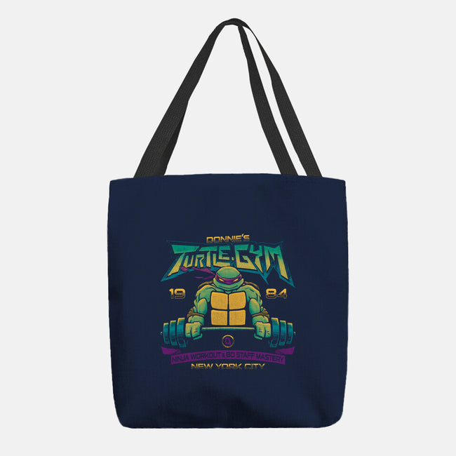 Donnie's Gym-none basic tote bag-teesgeex